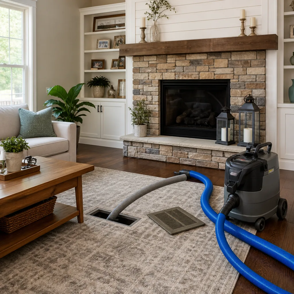 Whole-home duct cleaning