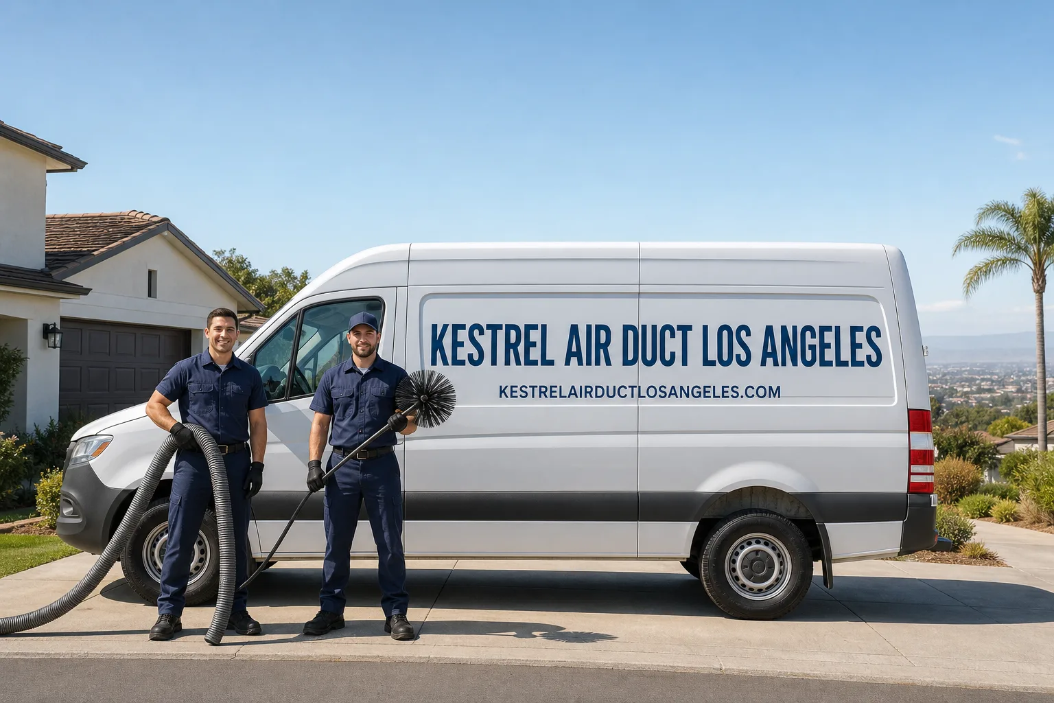 Kestrel Air Duct Los Angeles air duct cleaning team